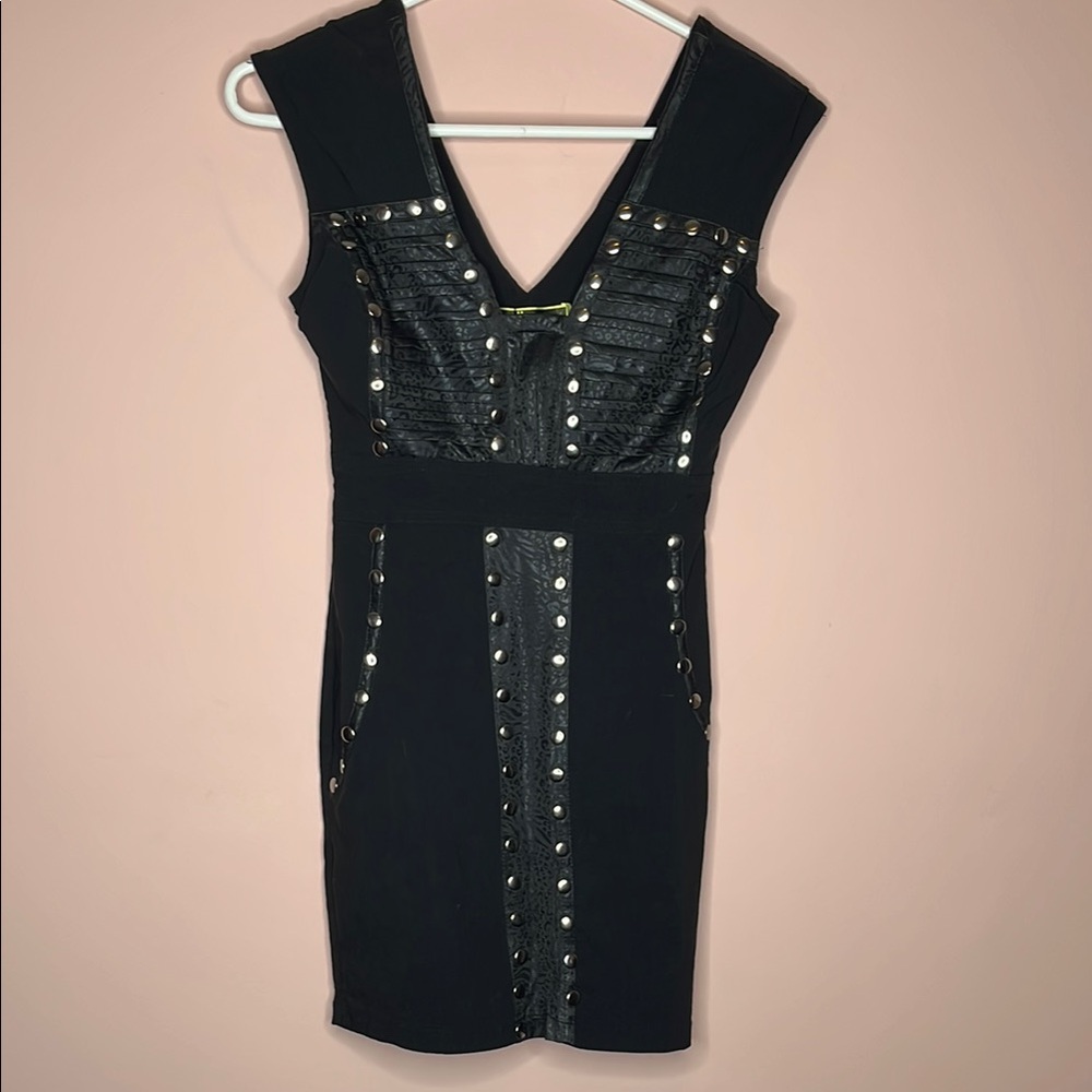 Daräm Black Bodycon Mini Dress